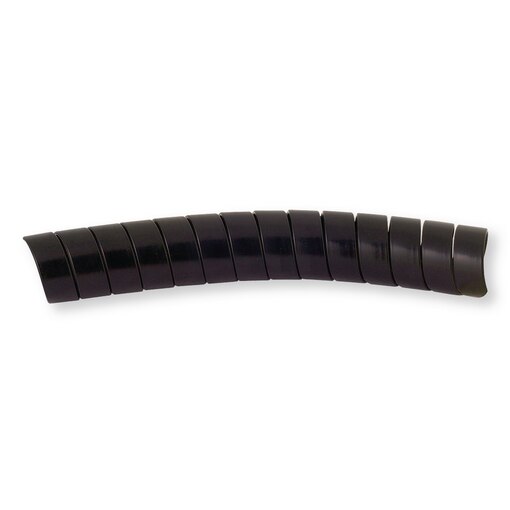 Gaine protection hydraulique noire, diamètre intérieur 35, longueur 10